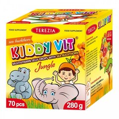 Terezia Kiddy Vit Džunglimaailm 70 kapslit hind ja info | Vitamiinid, toidulisandid, preparaadid tervise heaoluks | kaup24.ee