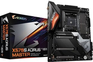 Gigabyte X570S Aorus master hind ja info | Protsessorid (CPU) | kaup24.ee
