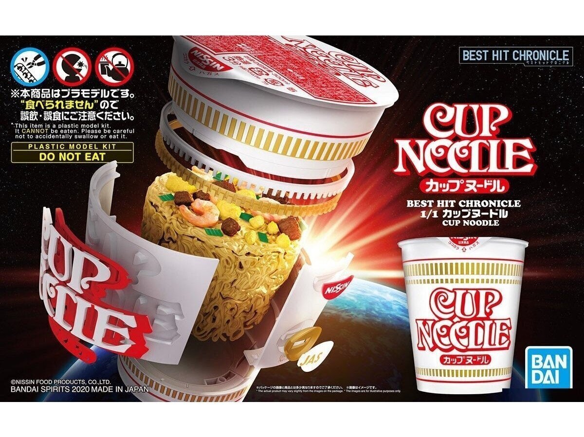 Bandai - Best Hit Chronicle Cup Noodle, 1/1, 60591 цена и информация | Klotsid ja konstruktorid | kaup24.ee