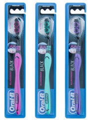 Hambaharjade komplekt Oral-B Allrounder Black Medium, 12 tk hind ja info | Suuhügieen | kaup24.ee