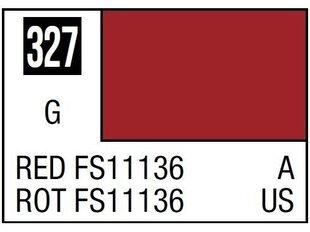 Краска Mr.Hobby - Mr.Color C-327 Red FS11136, 10 мл цена и информация | Принадлежности для рисования, лепки | kaup24.ee
