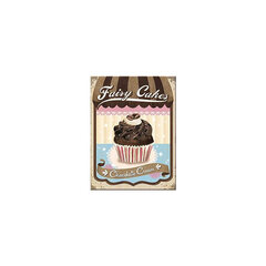 Магнит Fairy Cakes Chocolate Cream, 6x8 см цена и информация | Смягчает воду и защищает Вашу посудомоечную машину от извести. | kaup24.ee