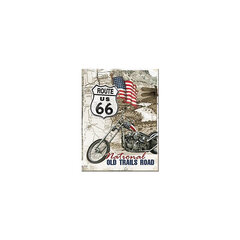 Magnet 6x8cm / Route 66 National Old Trails Road hind ja info | Kirjatarbed | kaup24.ee