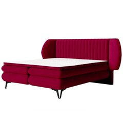 Кровать Selsey Cermone 2, 160x200 см, красная цена и информация | Кровати | kaup24.ee