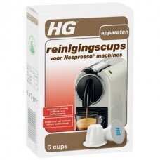 Капсулы для очистки кофемашин Nespresso HG  цена и информация | Аксессуары для кофейных аппаратов  | kaup24.ee