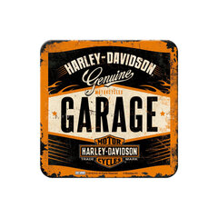 Retro klaasialus / Harley-Davidson Garage / 1tk цена и информация | Скатерти, салфетки | kaup24.ee