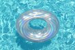 Täispuhutav ujumisrõngas Bestway Iridescent, 107 cm, hõbedast värvi цена и информация | Täispuhutavad veemänguasjad ja ujumistarbed | kaup24.ee