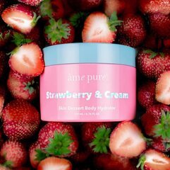 Увлажняющий крем для тела, âme pure Strawberry & Cream цена и информация | Кремы, лосьоны для тела | kaup24.ee