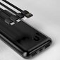 Dudao K6Pro Universal 10000mAh Power Bank with USB Cable, USB Type C, Lightning white (K6Pro-white) hind ja info | Akupangad | kaup24.ee