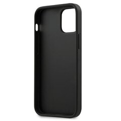 GUHCP12SPUVQTMLBK Guess V Quilted Cover for iPhone 12 mini 5.4 Black цена и информация | Чехлы для телефонов | kaup24.ee
