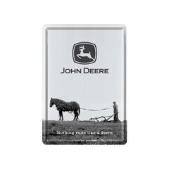 Nostalgic Art открытка из металла 10х14,5 см / John Deere Nothing runs like a deere цена и информация | Детали интерьера | kaup24.ee