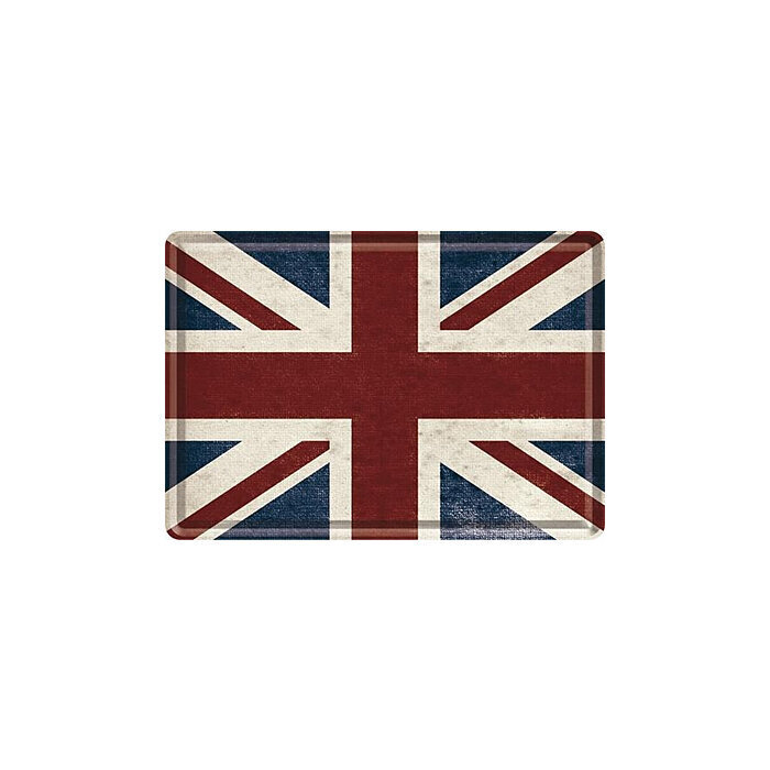 Nostalgic Art Postkaart metallist 10x14,5cm / Union Jack hind ja info | Sisustuselemendid | kaup24.ee