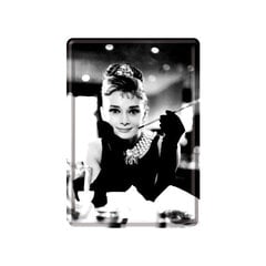 Nostalgic Art Postkaart metallist 10x14.5cm / Breakfast at Tiffany`s mv Audrey цена и информация | Детали интерьера | kaup24.ee