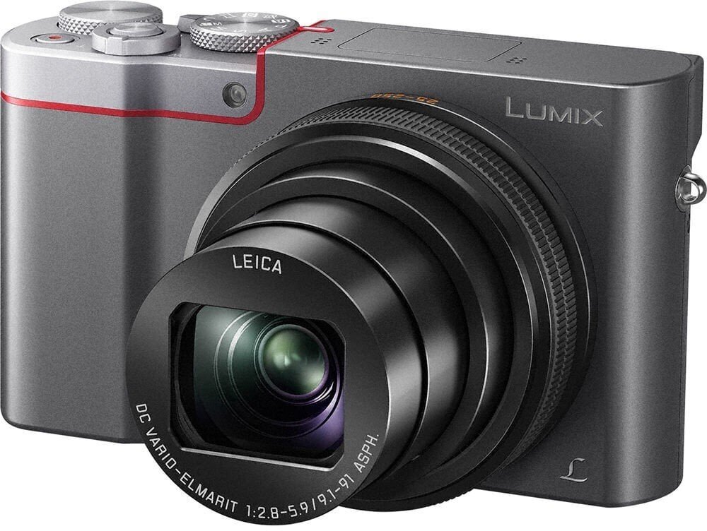 Panasonic Lumix DMC-TZ100, hõbedane hind ja info | Fotoaparaadid | kaup24.ee