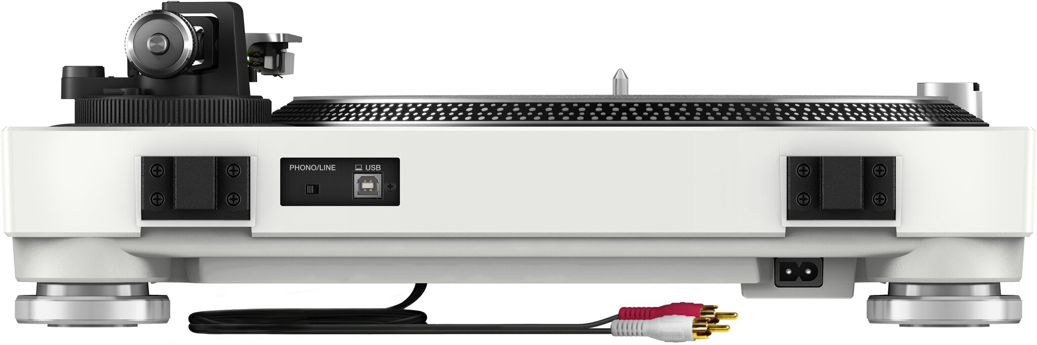 Vinüülplaadimängija Pioneer DJ PLX-500, valge цена и информация | Vinüülplaadimängijad ja grammofonid | kaup24.ee
