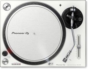 Vinüülplaadimängija Pioneer DJ PLX-500, valge цена и информация | Проигрыватели для пластинок, патефоны | kaup24.ee