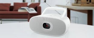 Muse MD-202RDW White, Portable radio CD  цена и информация | Магнитолы | kaup24.ee