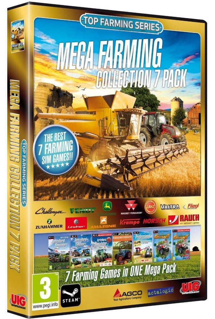 Arvutimäng Mega Farming Collection 7-Pack цена и информация | Arvutimängud, konsoolimängud | kaup24.ee