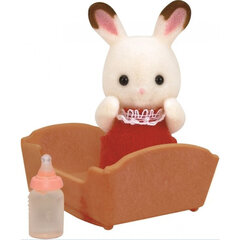 SYLVANIAN Шоколадный крольчонок цена и информация | MUST Металлическая бутылочка с Ярким рисунком (без BPA) (500ml) для мальчиков от 3+ лет Серая с Машинкой | kaup24.ee