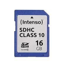 Карта памяти Intenso, SDHC, 16Гб, C10/3411470 цена и информация | Карты памяти для телефонов | kaup24.ee