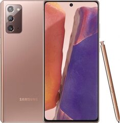 Samsung Galaxy Note 20 5G N981 (Bronze) Dual SIM 6.7“ Super AMOLED Plus 1080x2400 цена и информация | Мобильные телефоны | kaup24.ee