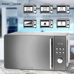 Mikrolaineahi ProfiCook MWG1175S, 20 L hind ja info | ProfiCook Kodumasinad, kodutehnika | kaup24.ee