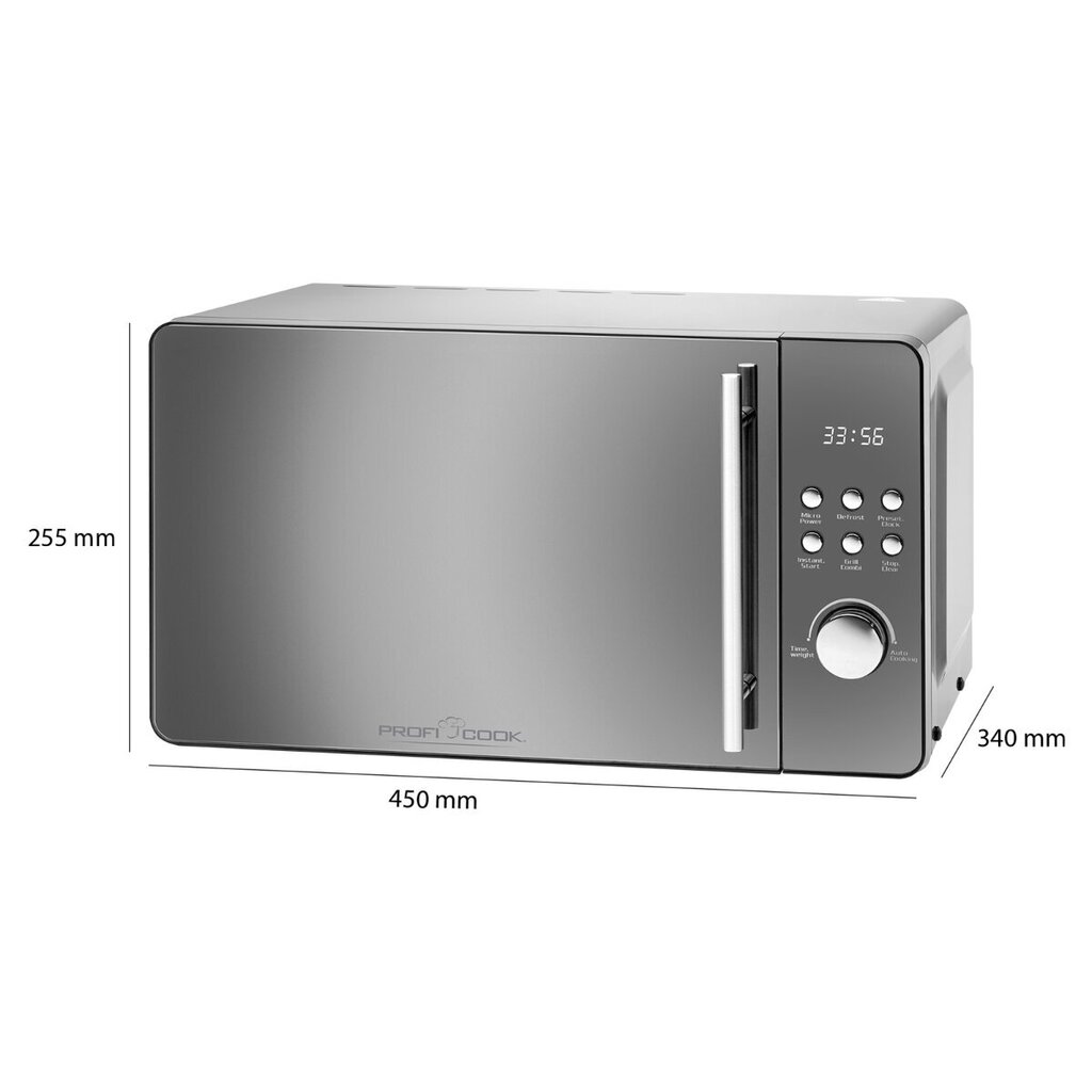 Mikrolaineahi ProfiCook MWG1175S, 20 L цена и информация | Mikrolaineahjud | kaup24.ee