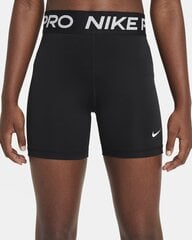 Короткие рейтузы NP 3IN SHORT для девочек Nike PRO, черный kaina ir informacija | Шорты для девочек | kaup24.ee