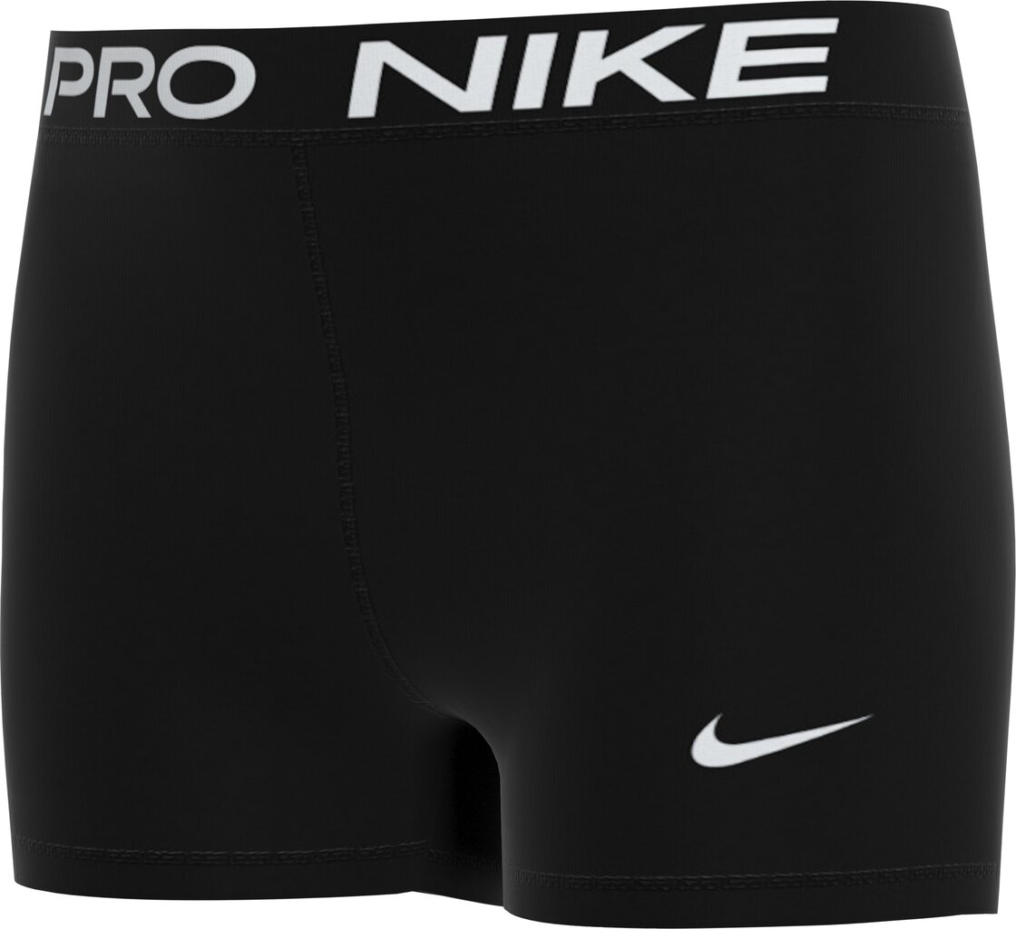 Nike PRO tüdrukute lühikesed retuusid NP 3IN SHORT, must hind ja info | Tüdrukute lühikesed püksid | kaup24.ee