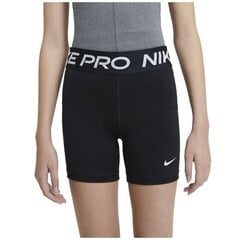 Nike PRO tüdrukute lühikesed retuusid NP 3IN SHORT, must hind ja info | Tüdrukute lühikesed püksid | kaup24.ee