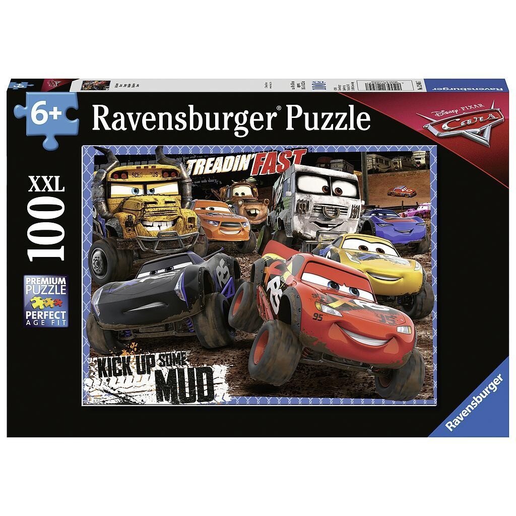 Ravensburger pusle 100 tk. Cars hind ja info | Pusled | kaup24.ee