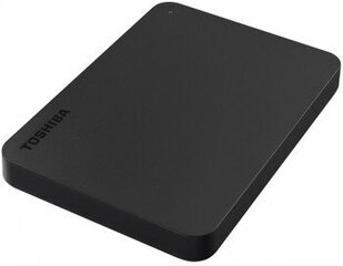 TOSHIBA CANVIO BASICS USB-C 2.5 4TB BLACK hind ja info | Välised kõvakettad (SSD, HDD) | kaup24.ee