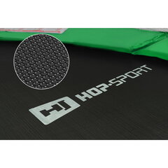 Батут HopSport HS-T12I, 366 см, внутренняя сетка, чёрный/зелёный цена и информация | Батуты | kaup24.ee