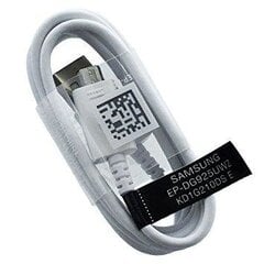 Samsung EP-DG925UWE G920 G925 S6 универсальный Micro USB кабель данных и зарядки, белый (OEM) цена и информация | Кабели для телефонов | kaup24.ee