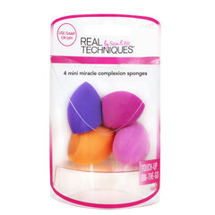 Real Techniques Sponges Miracle Complexion meigisvammide komplekt 4 tk hind ja info | Meigipintslid, -käsnad | kaup24.ee