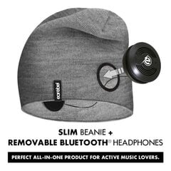 Earebel Slim müts koos JBL Bluetooth®-i kõrvaklappidega, onesize hall цена и информация | Домашние кинотеатры | kaup24.ee