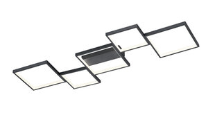 Led laevalgusti Sorrento, 120 cm, matt must hind ja info | Laelambid | kaup24.ee