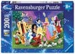 Ravensburger pusle 200 tk Disney lemmiktegelased hind ja info | Pusled | kaup24.ee