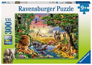 Ravensburger pusle 300 tk Õhtu järve ääres hind ja info | Pusled | kaup24.ee