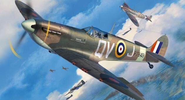 Revell Supermarine SPITFIRE Mk.IIa 1:32 hind ja info | Poiste mänguasjad | kaup24.ee