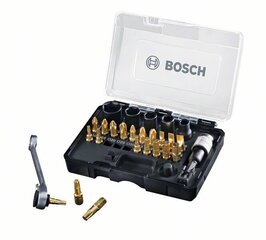 Набор отверток и крепежей BOSCH Professional, 27 предметов цена и информация | Механические инструменты | kaup24.ee