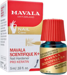 Mavala Nail Hardener Cientifico K+ Pro Keratin Mavala (5 мл) цена и информация | Лаки для ногтей, укрепители для ногтей | kaup24.ee