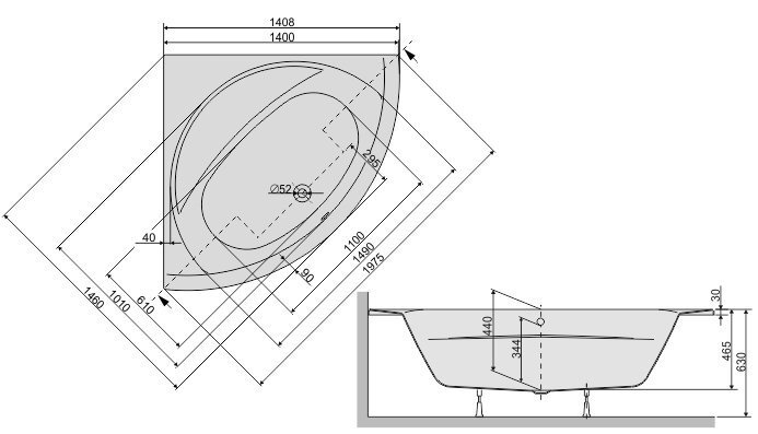 Vann Sanplast Prestige WSzs/PR цена и информация | Vannid | kaup24.ee