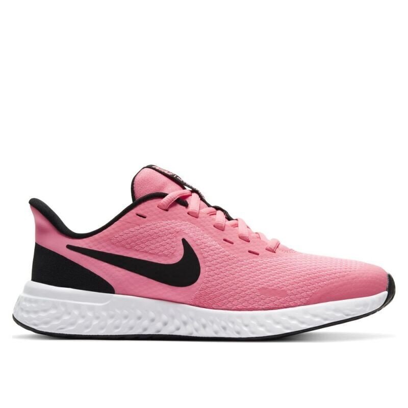 Nike noorte jooksujalatsid REVOLUTION 5 GS, korall-must 38 hind ja info | Naiste spordi- ja vabaajajalatsid | kaup24.ee