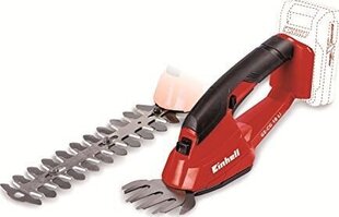 Einhell GE-CG 18 Li - Solo cordless grass shear 10 cm 18 V Black, Red цена и информация | Кусторезы, ножницы для газона | kaup24.ee