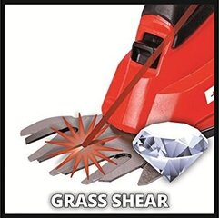 Einhell GE-CG 18 Li - Solo cordless grass shear 10 cm 18 V Black, Red цена и информация | Кусторезы, ножницы для газона | kaup24.ee