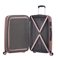 American Tourister keskmine reisikohver Racer-Spinner 68/25, roosa hind ja info | Kohvrid, reisikotid | kaup24.ee