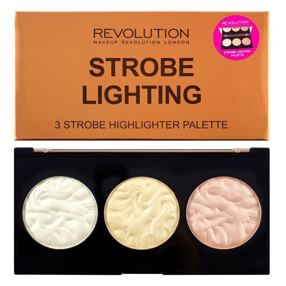 Makeup Revolution London Strobe Lighting Palette higlighter 11,5 g цена и информация | Päikesepuudrid, põsepunad | kaup24.ee