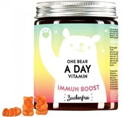 Bears with Benefits Immun Boost suhkruvabad immuunsüsteemi tugevdavad kummikarud 90 tk hind ja info | Vitamiinid, toidulisandid, preparaadid tervise heaoluks | kaup24.ee