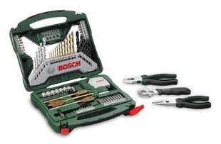 Комплект Bosch X-Line Titanium, 70 шт. цена и информация | Механические инструменты | kaup24.ee